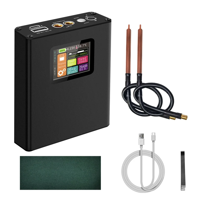 1.8 Inch LCD Color Screen For MINI Hand-Held Spot Welder 5000Mah Spot Welder DIY Kit Household Portable
1.8 Inch LCD Color Screen For MINI Hand-Held Spot Welder 5000Mah Spot Welder DIY Kit Household Portable