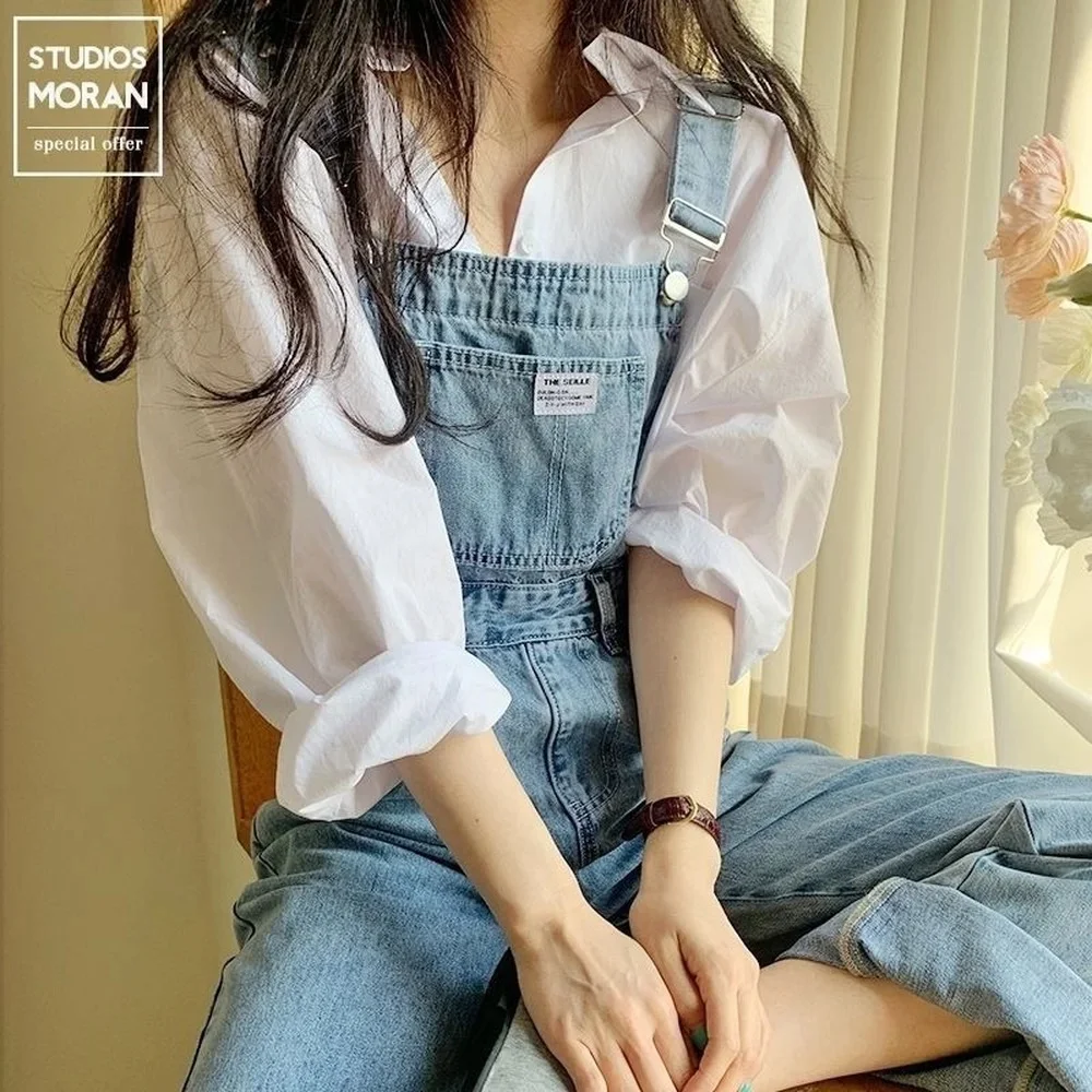 Vintage Denim Overalls Women Summer 2023 Korean Style Pants Loose Wide Leg Jumpsuits Tide Casual All Match Plus Size Women Jeans
Vintage Denim Overalls Women Summer 2023 Korean Style Pants Loose Wide Leg Jumpsuits Tide Casual All Match Plus Size Women Jeans
