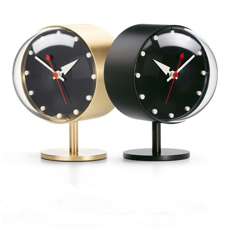 Table Clocks Retro For Decoration Creative Modern Design Brass Quartz Silent Desktop Clock Home Decor
Table Clocks Retro For Decoration Creative Modern Design Brass Quartz Silent Desktop Clock Home Decor
