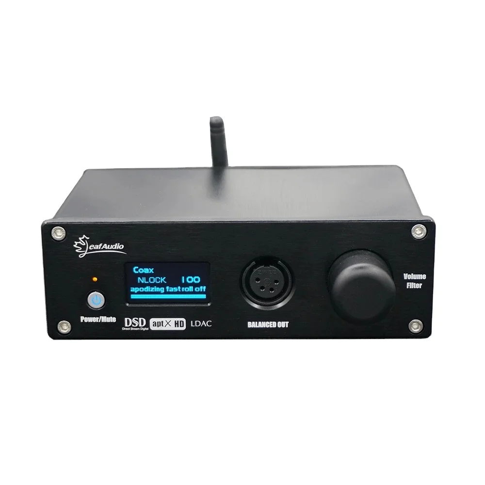 

LDAC Csr8675 5.0 Dual ES9038Q2M Fully Balanced Headphone Amp XMOS XU208 DAC Audio Decoder DSD512