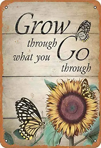 Keely Sunflower растут через то, что вы проходите через металл, винтажный жестяной знак, настенное украшение 12x8 дюймов для кафе, кофе, баров, Восстановленный
Keely Sunflower растут через то, что вы проходите через металл, винтажный жестяной знак, настенное украшение 12x8 дюймов для кафе, кофе, баров, Восстановленный