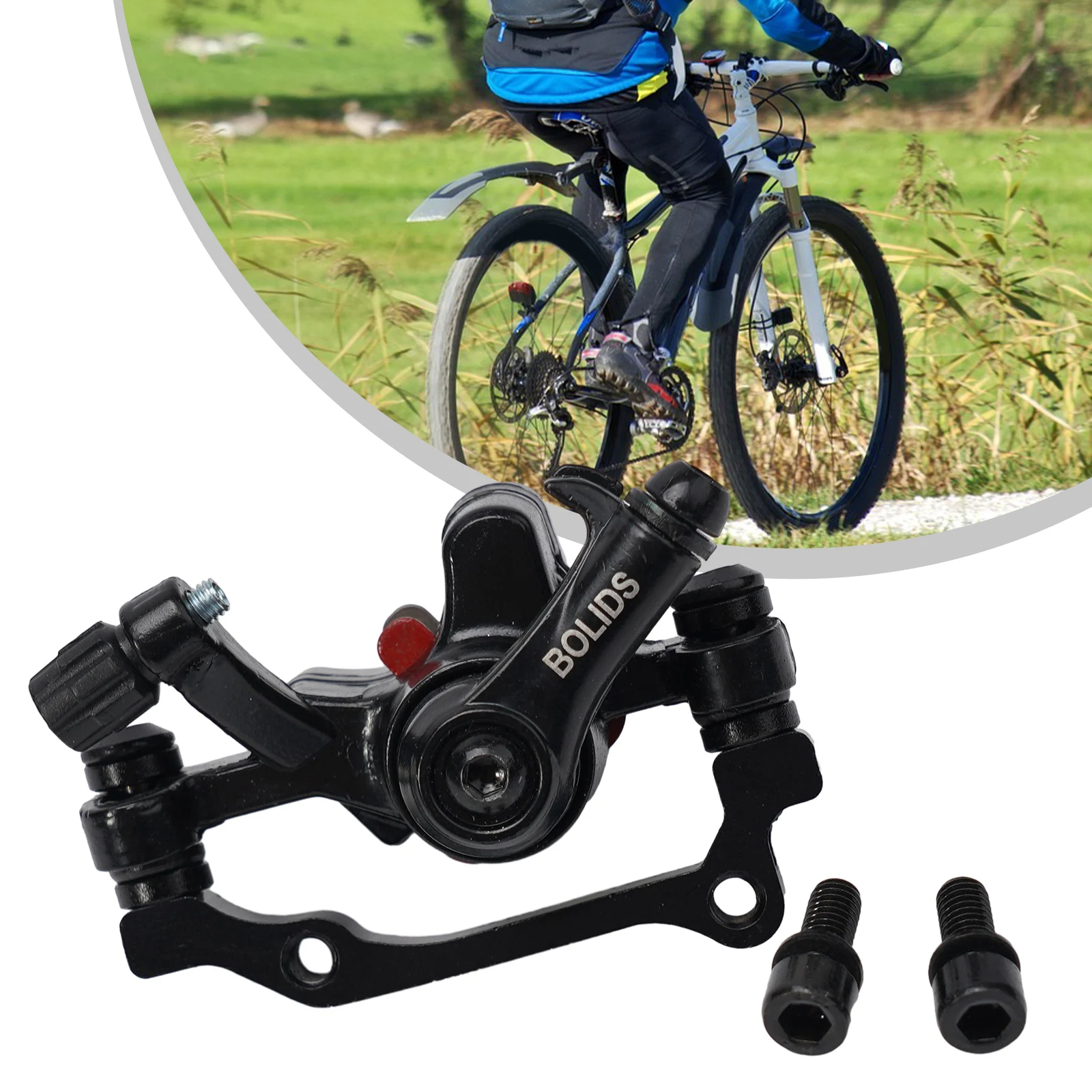 Front Rear Bicycle Caliper Mechanical Disc Brake Cycling Mountain Part MTB Bike Aluminum Alloy Excellent Heat With Strong Brakin
Front Rear Bicycle Caliper Mechanical Disc Brake Cycling Mountain Part MTB Bike Aluminum Alloy Excellent Heat With Strong Brakin