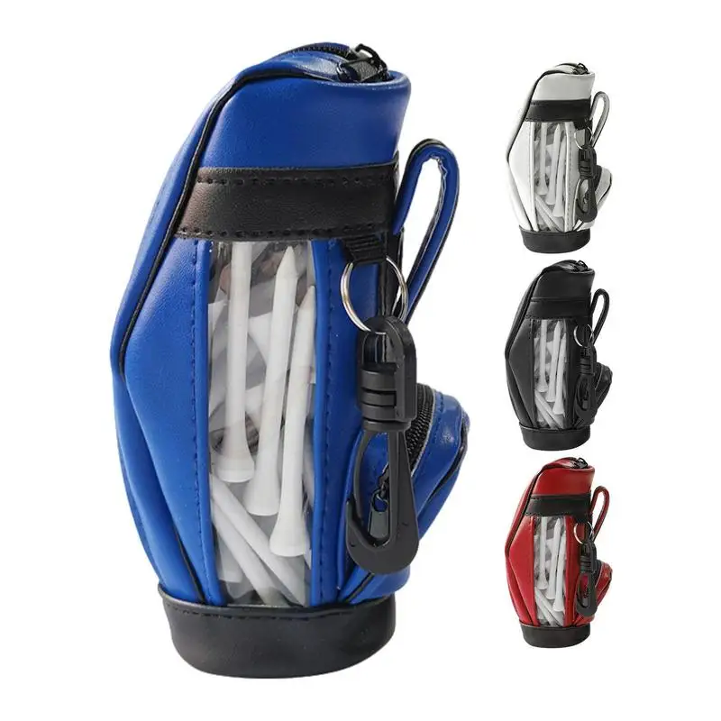 Portable Small Golf Ball Bag Mini Waist Pack Bag With 50 wooden ball pegs PU leather Golf Ball Pouch with Waist Belt Clip
Portable Small Golf Ball Bag Mini Waist Pack Bag With 50 wooden ball pegs PU leather Golf Ball Pouch with Waist Belt Clip