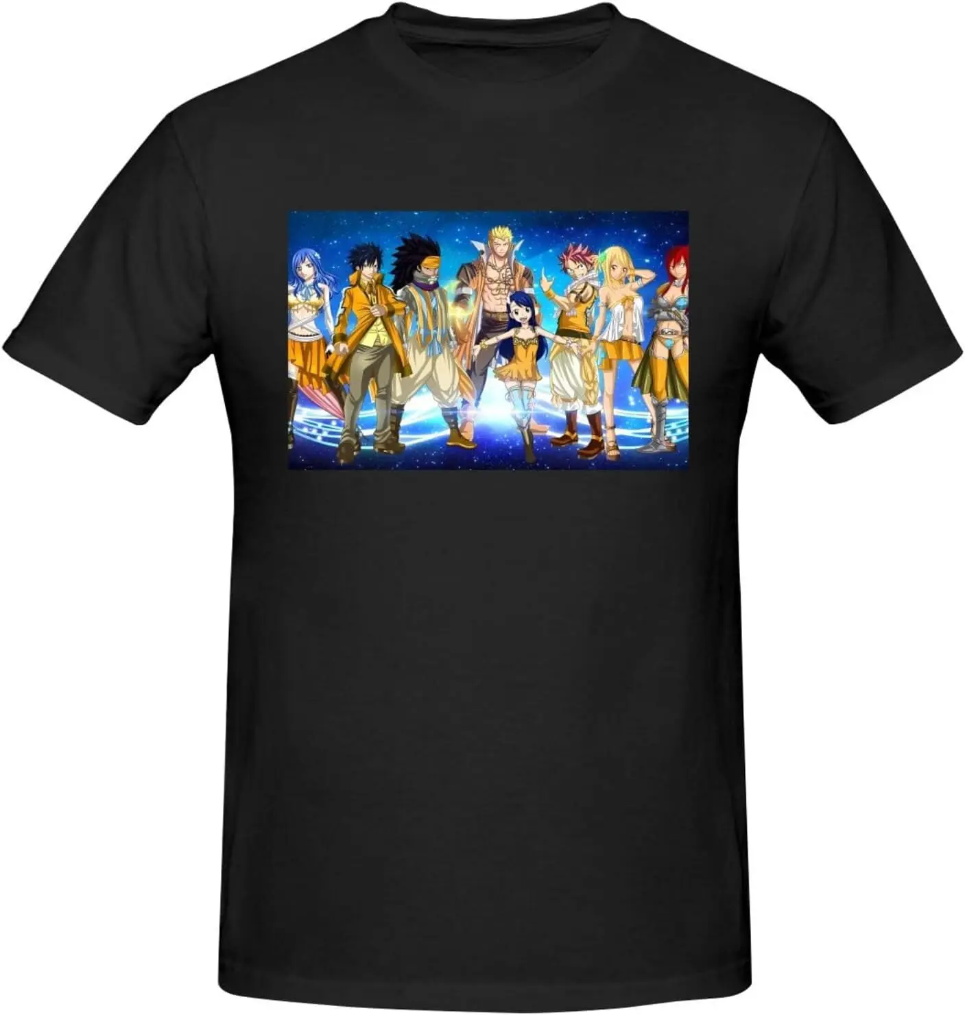 Fairy Anime Tail Shirt Men's Breathable Custom Cotton Short Sleeve Tshirt Fashion Casual Tops Tees Black
Fairy Anime Tail Shirt Men's Breathable Custom Cotton Short Sleeve Tshirt Fashion Casual Tops Tees Black