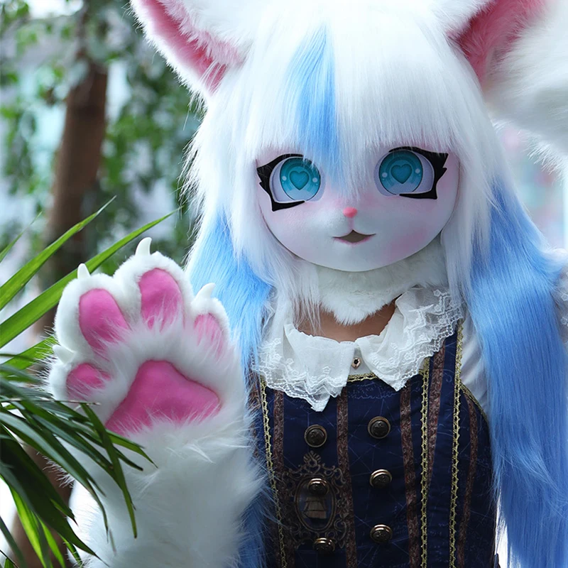Anime Fursuit Kigurumi Furry Plush Cosplay Mask Adult Unisex Lolita Rabbit Animal Costume Helmet Accessories Props
Anime Fursuit Kigurumi Furry Plush Cosplay Mask Adult Unisex Lolita Rabbit Animal Costume Helmet Accessories Props