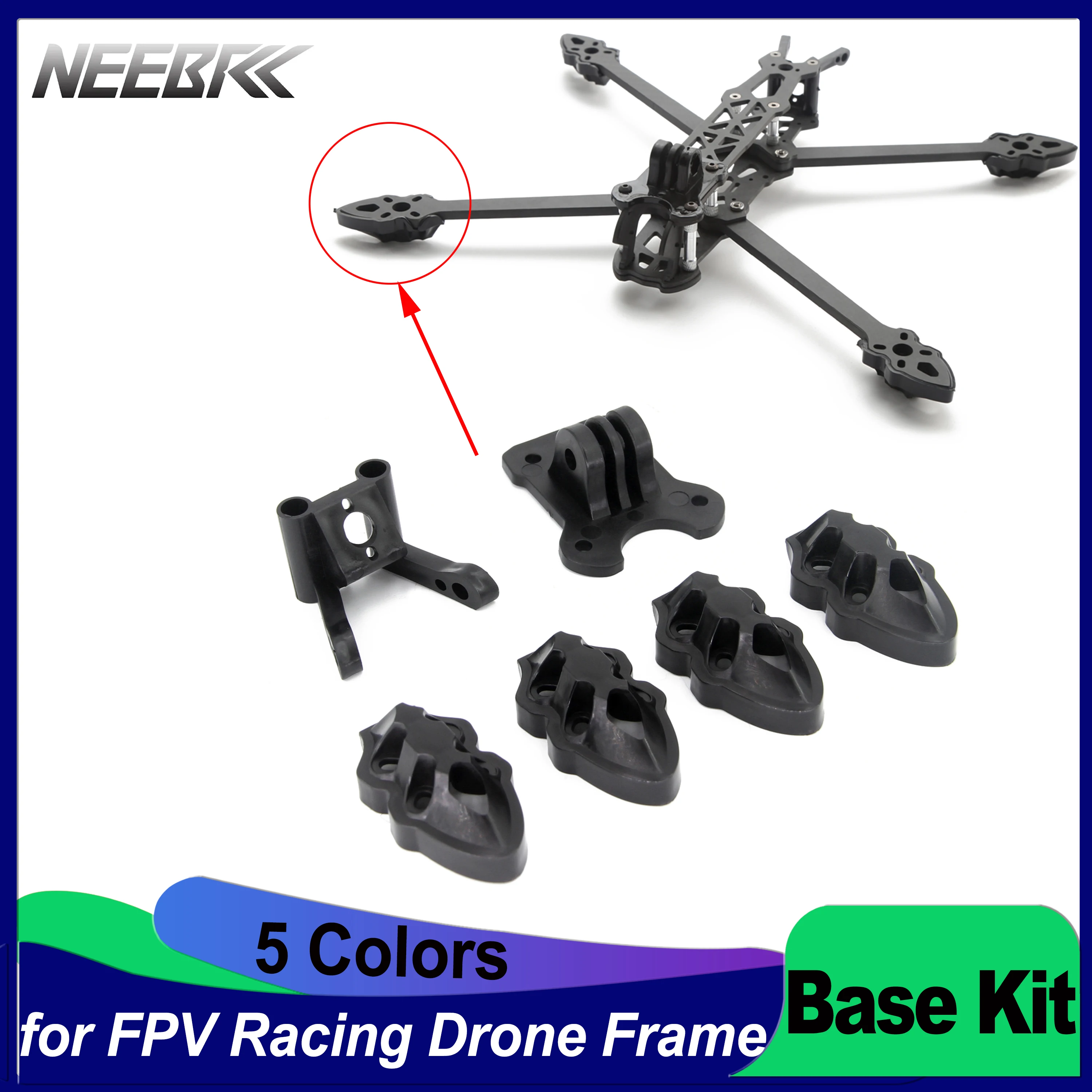 Mark4 APEX 7inch 295mm 315mm RC Plane FPV Racing Drone Quadcopter Frame Camera Mounting/Antenna/Motor Mounting Base 3D Print Kit
Mark4 APEX 7inch 295mm 315mm RC Plane FPV Racing Drone Quadcopter Frame Camera Mounting/Antenna/Motor Mounting Base 3D Print Kit