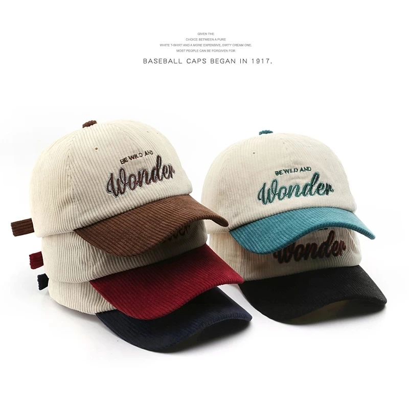 New Corduroy Baseball Cap for Women and Men Fashion Patchwork Snapback Hat Casual Hip Hop Hats Spring Sun Caps Unisex Gorra
New Corduroy Baseball Cap for Women and Men Fashion Patchwork Snapback Hat Casual Hip Hop Hats Spring Sun Caps Unisex Gorra