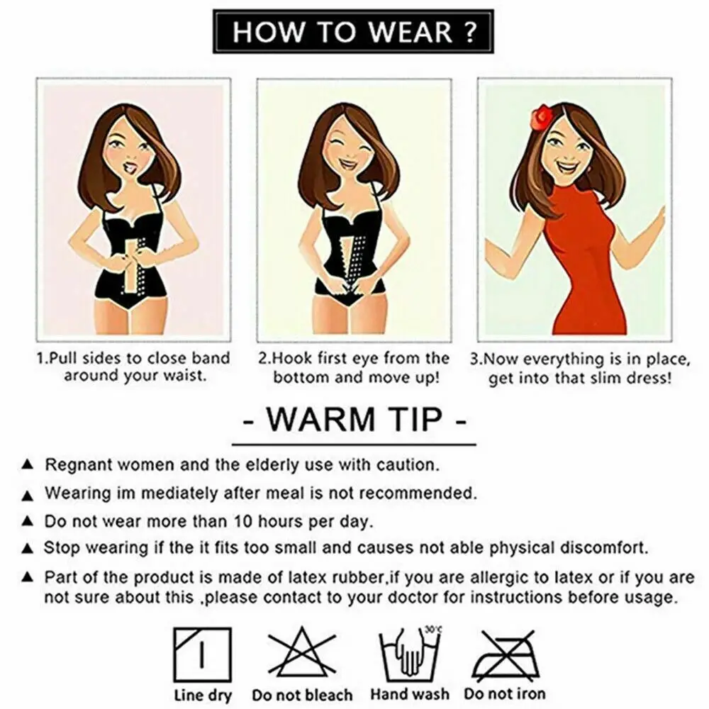 Fajas Colombians Latex Waist Trainer Cincher Long Torso Body Shapewear Women Slimming Belly Sheath Girdles Shaper 9 Steel Bones Fajas Colombians Latex Waist Trainer Cincher Long Torso Body Shapewear Women Slimming Belly Sheath Girdles Shaper 9 Steel Bones