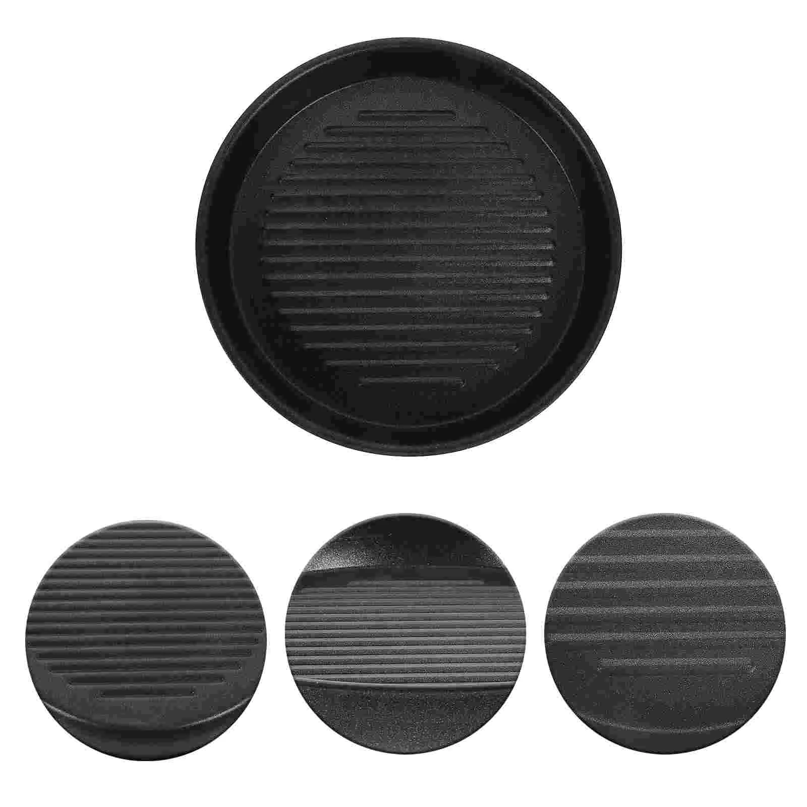 

Pan Induction Grill Pan Steak Griddle Bbq Stove Pans Stovetop Plate Frying Round Induction Nonstick Top Tray Barbecue Iron Cast