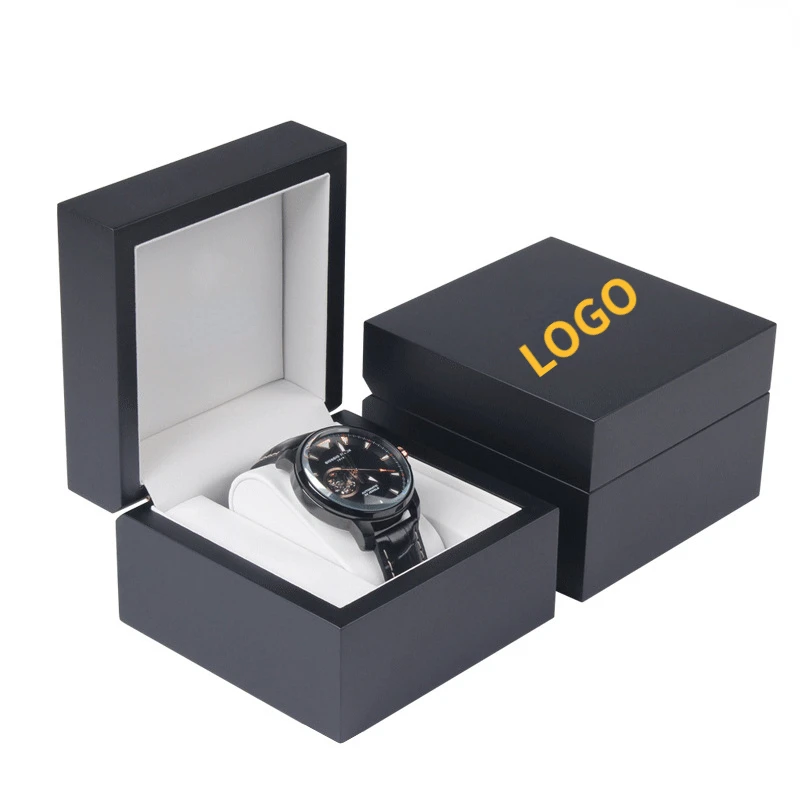 Black Matte Paint Watch Case Men Famous Watch Packing Box One Can Free Customizable Logo Storage Dustproof Display Organizer Box
Black Matte Paint Watch Case Men Famous Watch Packing Box One Can Free Customizable Logo Storage Dustproof Display Organizer Box