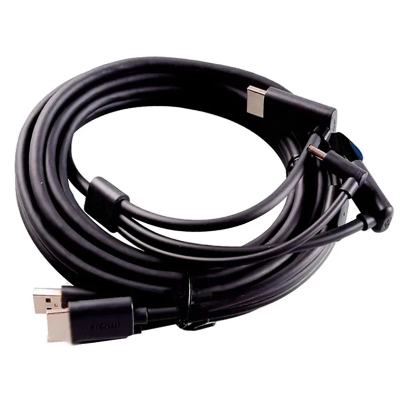 1 Piece Replacement Cable -Compitable 5M, USB, Power VR Games Accessories Black For HTC Vive 3-In-1
1 Piece Replacement Cable -Compitable 5M, USB, Power VR Games Accessories Black For HTC Vive 3-In-1