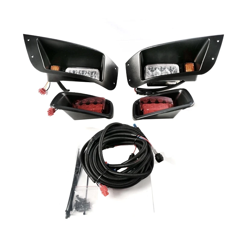Golf Cart LED Headlight And Tail Light Kit For Club Car EZGO TXT Golf Cart Accessories
Golf Cart LED Headlight And Tail Light Kit For Club Car EZGO TXT Golf Cart Accessories