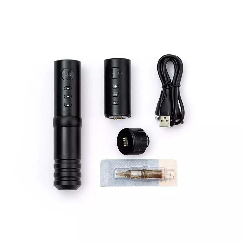 Ambition Wireless Tattoo Machine Kit Portable Tattoo Pen 1800mah Battery Fast Charge Professional Tattoo Equipment
Ambition Wireless Tattoo Machine Kit Portable Tattoo Pen 1800mah Battery Fast Charge Professional Tattoo Equipment