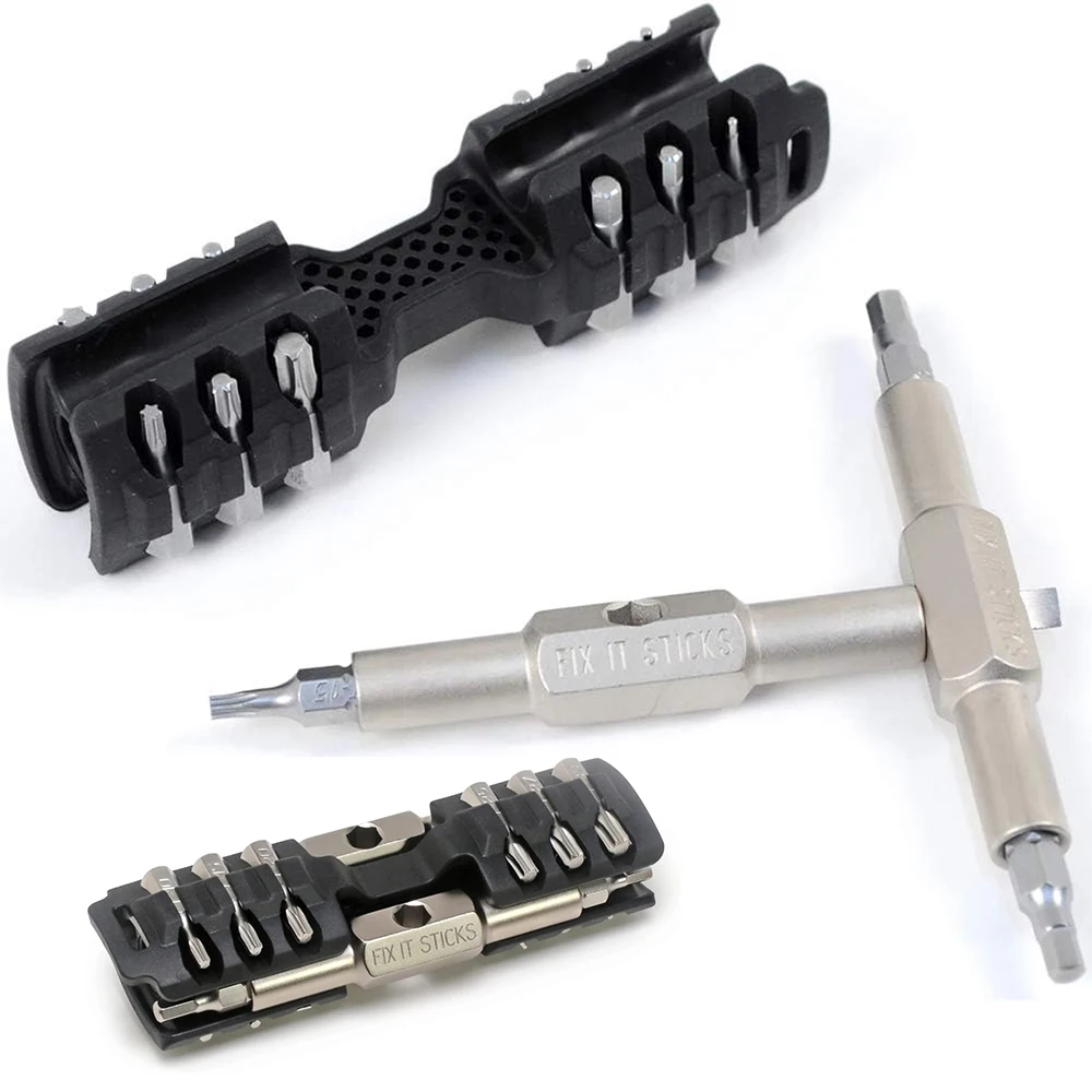 Многофункциональный инструмент для ухода за пистолетом, с 16 битами и кронштейном