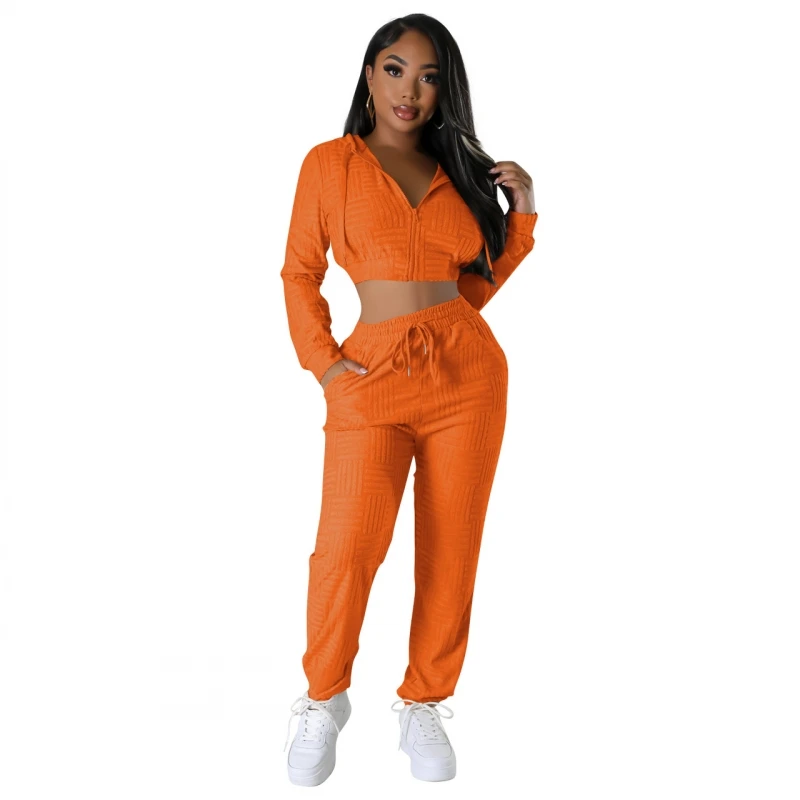2 Pieces Women's Sets 2023 Winter Autumn Solid Color Zipper Suit Long Sleeve Tops And Pants Suits Two Piece Set Tracksuit Outfit
2 Pieces Women's Sets 2023 Winter Autumn Solid Color Zipper Suit Long Sleeve Tops And Pants Suits Two Piece Set Tracksuit Outfit