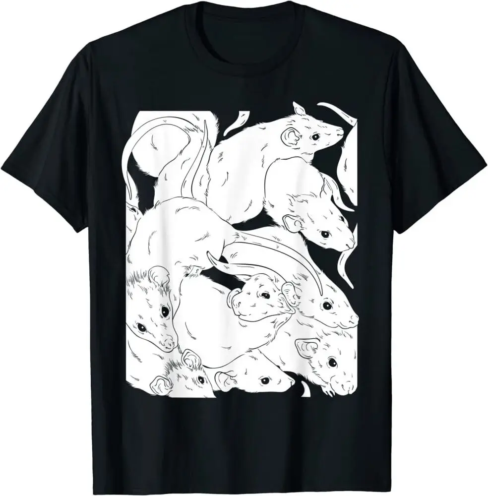 Страшная Милая футболка в стиле унисекс с изображением крысы короля и коричника, Высококачественная футболка из 100% хлопка с коротким рукавом
Страшная Милая футболка в стиле унисекс с изображением крысы короля и коричника, Высококачественная футболка из 100% хлопка с коротким рукавом