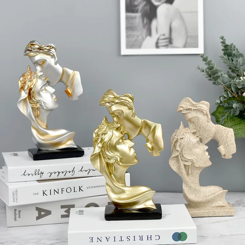 Creative a kiss lovers figure statue resin crafts decoration desk home living room decoration gifts exquisite decoration
Creative a kiss lovers figure statue resin crafts decoration desk home living room decoration gifts exquisite decoration
