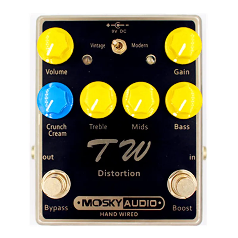 Professional manual high gain distortion single block effector Wampler Triple Wreck
Professional manual high gain distortion single block effector Wampler Triple Wreck