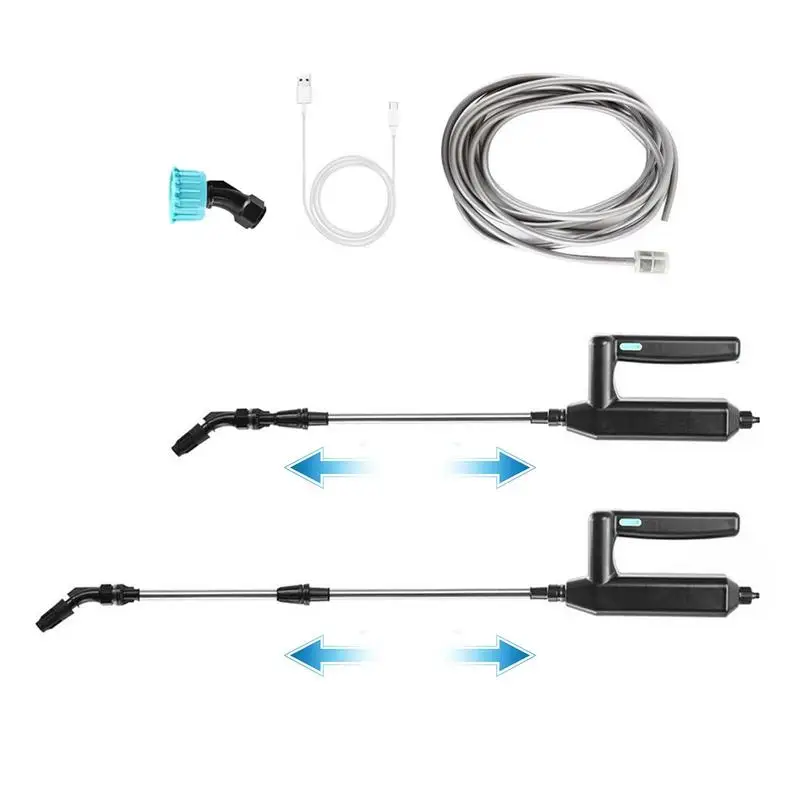 Water Nozzle For Hose Automatic Garden Hose Sprayer Adjustable Sprayer Nozzle With 2 Spray Patterns USB Rechargeable For Garden
Water Nozzle For Hose Automatic Garden Hose Sprayer Adjustable Sprayer Nozzle With 2 Spray Patterns USB Rechargeable For Garden