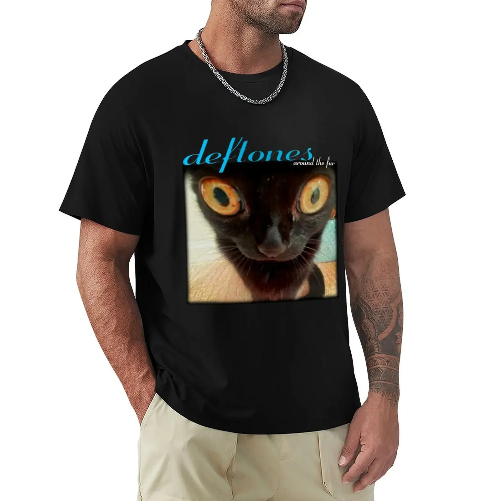 Classci Deft-ones Aro-und The Fur Cat T-shirt boys animal print vintage clothes mens plain t shirts
Classci Deft-ones Aro-und The Fur Cat T-shirt boys animal print vintage clothes mens plain t shirts