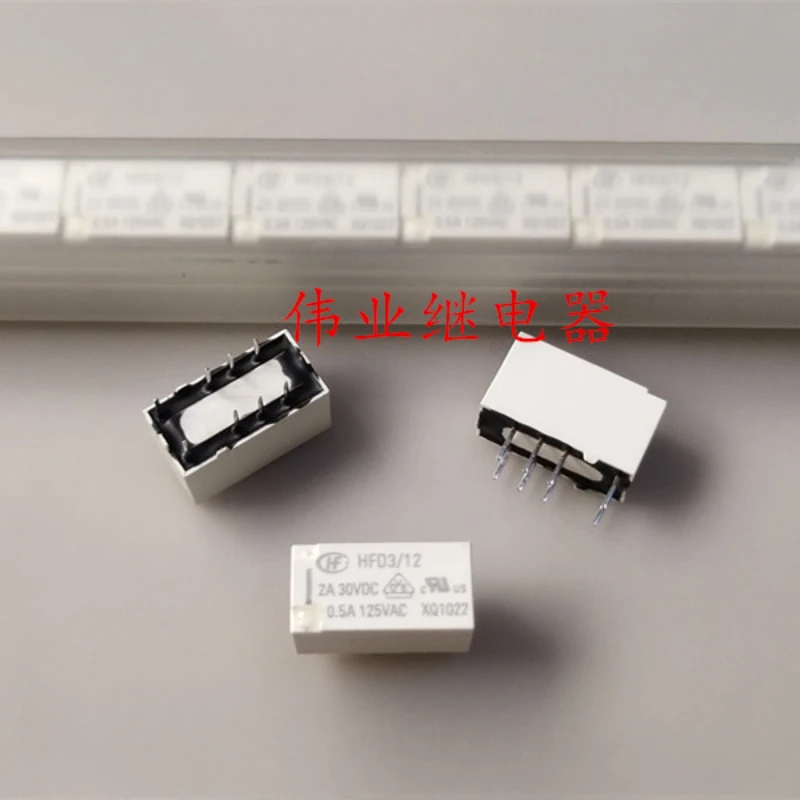 (Brand-new)1pcs/lot 100% original genuine relay:HFD3/12 12V signal relay Monostable state 2 sets of conversions 8pins 2A
(Brand-new)1pcs/lot 100% original genuine relay:HFD3/12 12V signal relay Monostable state 2 sets of conversions 8pins 2A