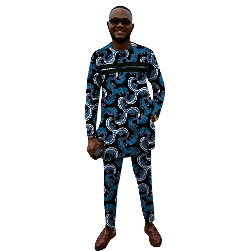 Modern Design Men's Set Black Double Stripes Patchwork Shirt With Pant African Print Suit Nigerian Fashion Handmade Customiz
Modern Design Men's Set Black Double Stripes Patchwork Shirt With Pant African Print Suit Nigerian Fashion Handmade Customiz
