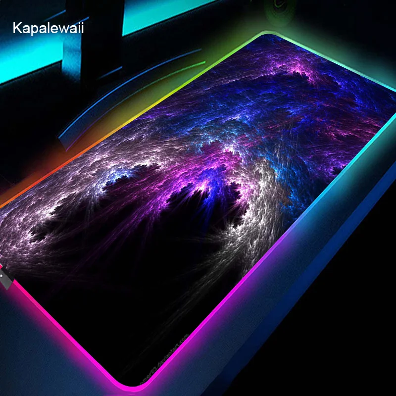 Space Gaming Mouse pad RGB Desk Accessories Computer XXL Colourful Cloud Mousepad Gamer Carpet Rug With Backlit Desk Mat 900x400
Space Gaming Mouse pad RGB Desk Accessories Computer XXL Colourful Cloud Mousepad Gamer Carpet Rug With Backlit Desk Mat 900x400