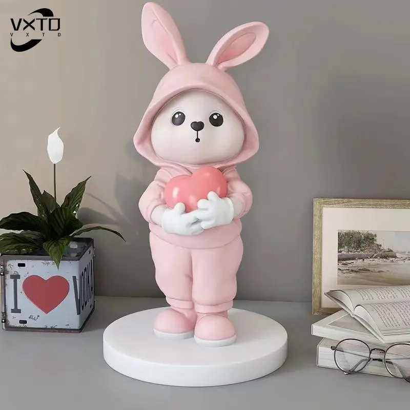 Офисные настольные фигурки Nordic Creative Cute Rabbit, Мультяшные украшения для дома, аксессуары для дома, товары для декоративно-прикладного искусства
Офисные настольные фигурки Nordic Creative Cute Rabbit, Мультяшные украшения для дома, аксессуары для дома, товары для декоративно-прикладного искусства