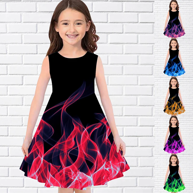 Girls 3D Print Dresses Kids Girl Party Sleeveless Princess Dress Tank 3D Print Pretty Butterfly Dress
Girls 3D Print Dresses Kids Girl Party Sleeveless Princess Dress Tank 3D Print Pretty Butterfly Dress