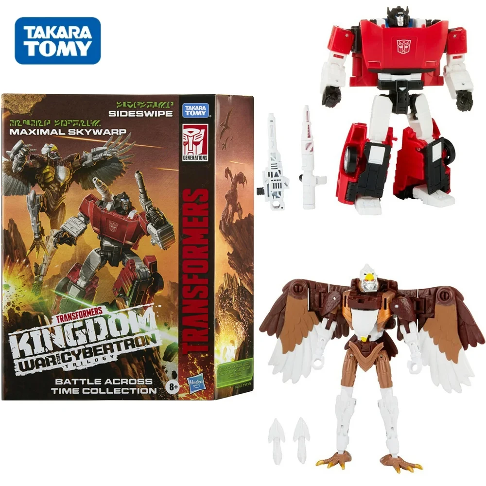 Original Hasbro Transformers Sideswipe Maximal Skywarp Generations Kingdom Deluxe WFC-K42 Action Figure Model Toys
Original Hasbro Transformers Sideswipe Maximal Skywarp Generations Kingdom Deluxe WFC-K42 Action Figure Model Toys
