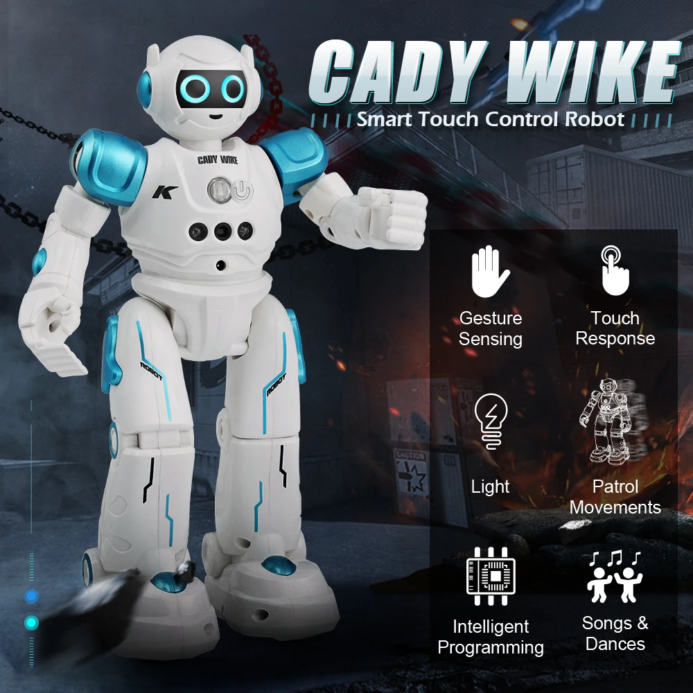R11 RC Robot Toy Kids Intelligence Gesture Sensing Remote Control Music Dance Robots Program for Kids Boys Girls Birthday Gift
R11 RC Robot Toy Kids Intelligence Gesture Sensing Remote Control Music Dance Robots Program for Kids Boys Girls Birthday Gift