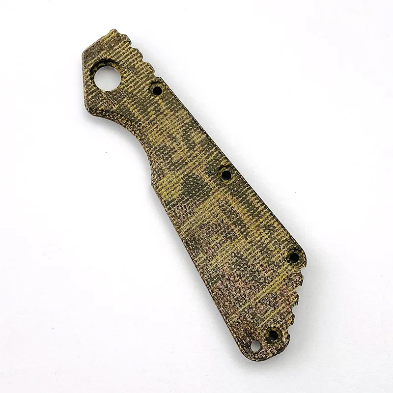 1pc Flax Micarta Material Fold Knife Handle Scale Patch For Genuine Strider SMF Knives Micata Grip DIY Replace Accessory Part
1pc Flax Micarta Material Fold Knife Handle Scale Patch For Genuine Strider SMF Knives Micata Grip DIY Replace Accessory Part