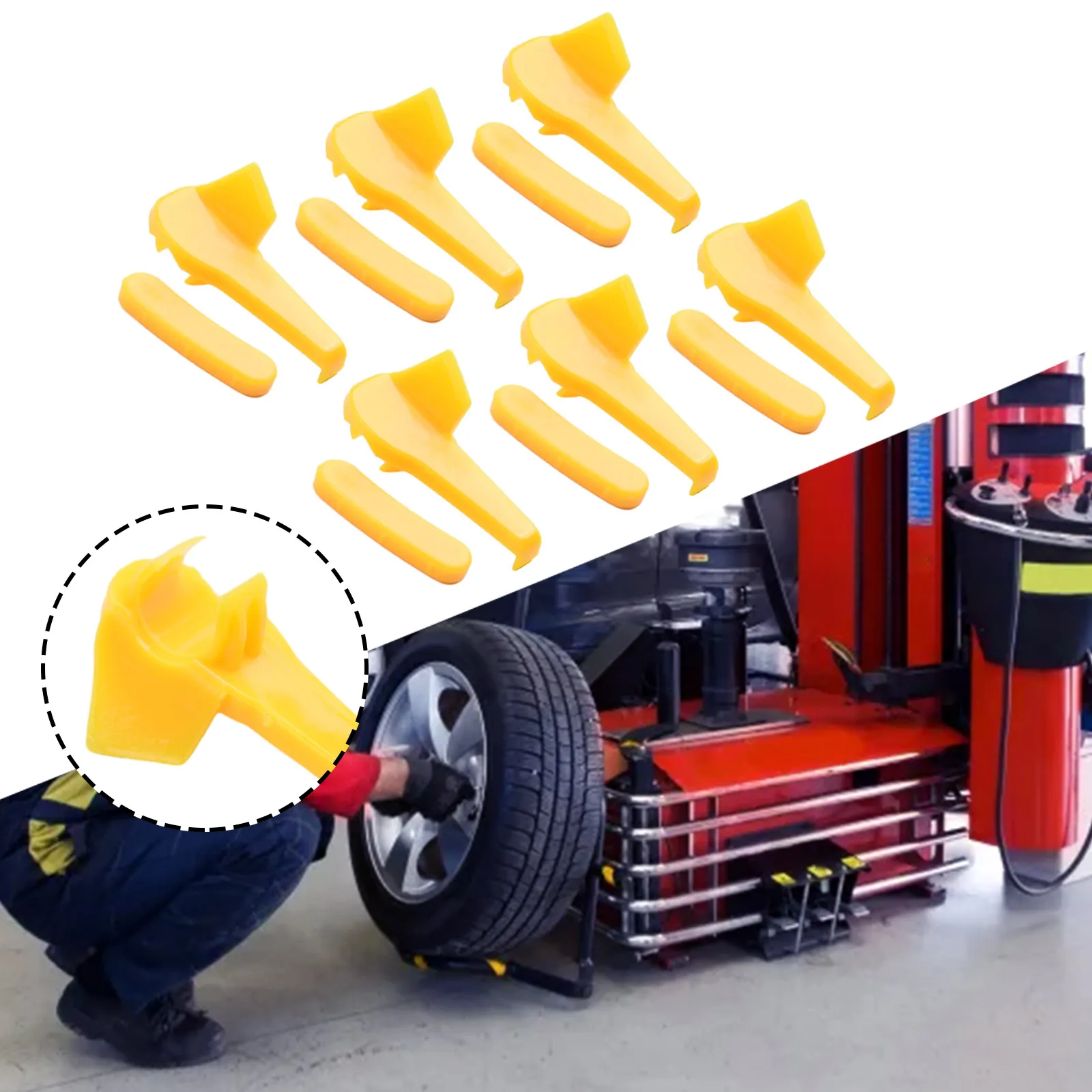 12Pcs Tyre Tire Changer Part Nylon Mount Demount Duck Head Rt Rim Protector Bird Head Protection Tyre Changer Tire Machine Parts
12Pcs Tyre Tire Changer Part Nylon Mount Demount Duck Head Rt Rim Protector Bird Head Protection Tyre Changer Tire Machine Parts