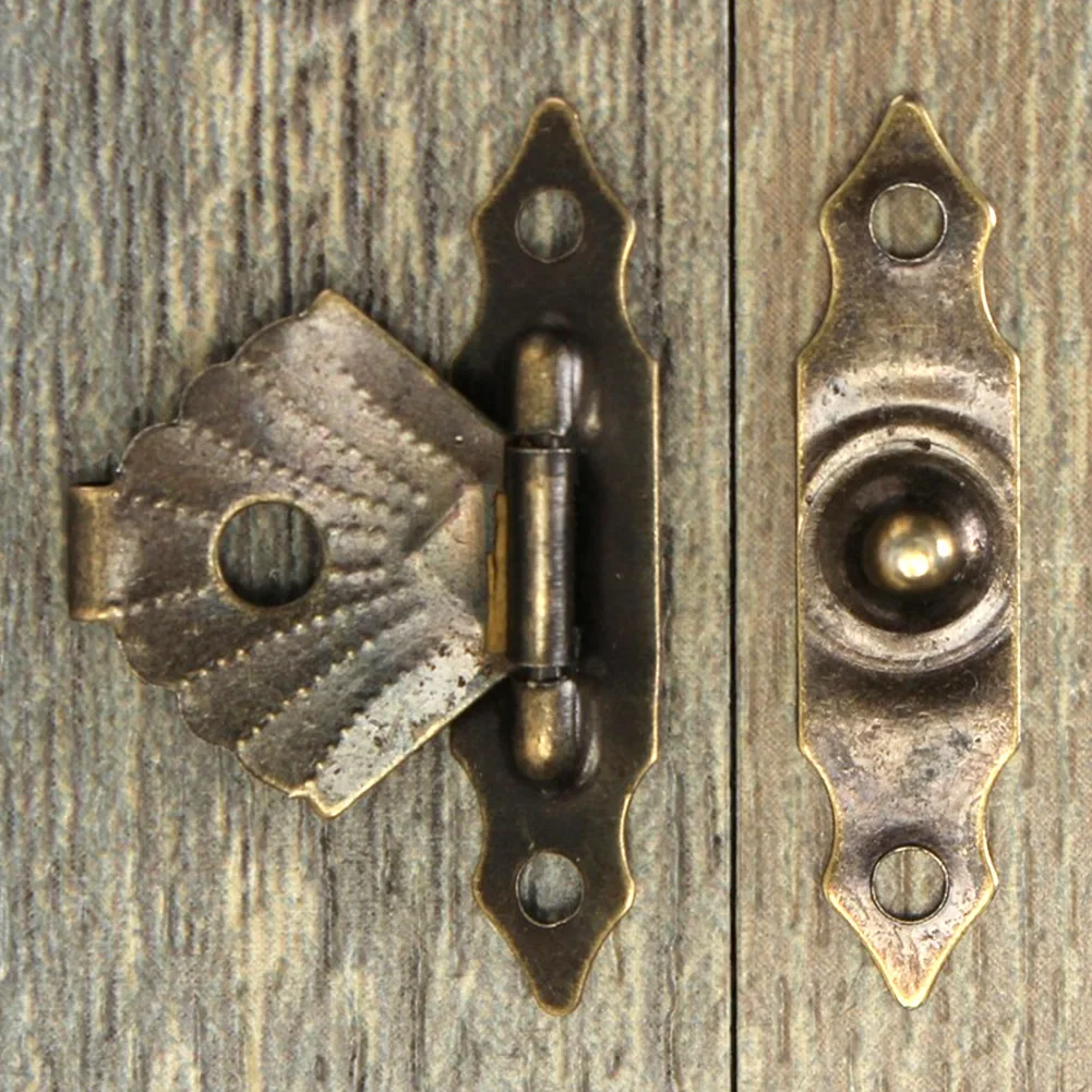 None Padlock Hasps Latch None Iron 10pcs Antique Bronze For Wood Boxes Gold Hasps Latch Latch Hook Silver Durable
None Padlock Hasps Latch None Iron 10pcs Antique Bronze For Wood Boxes Gold Hasps Latch Latch Hook Silver Durable