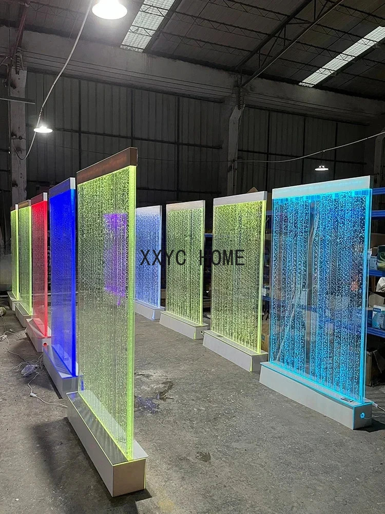 Customized Water Curtain Wall Wine Cabinet Bubble Screen Fish Tank Living Room Large Water Wall Hallway Acrylic
Customized Water Curtain Wall Wine Cabinet Bubble Screen Fish Tank Living Room Large Water Wall Hallway Acrylic