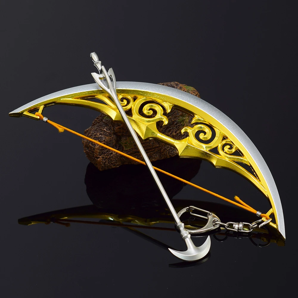 15cm Bow of Light Link LoZ Tears of the Kingdom Game Peripherals Metal Weapon Models 1:6 Crafts Keychain Collection Toy Ornament
15cm Bow of Light Link LoZ Tears of the Kingdom Game Peripherals Metal Weapon Models 1:6 Crafts Keychain Collection Toy Ornament