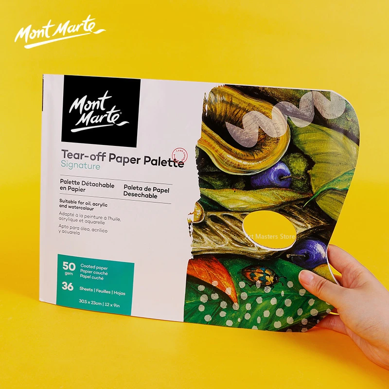 Montmartre Tearable Portable Color Mixing Paper Studio Essential Disposable 36 Pages Oil Painting Gouache Color Art Palette
Montmartre Tearable Portable Color Mixing Paper Studio Essential Disposable 36 Pages Oil Painting Gouache Color Art Palette