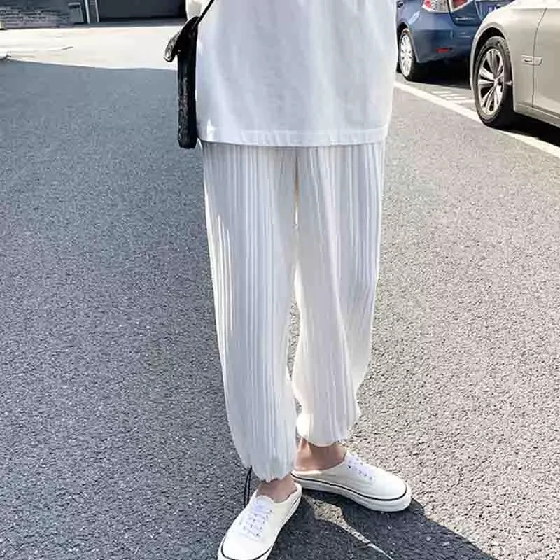 Men's Haren Pants Spring And Autumn New Preppy Vitality Youth Casual 100 Matching Solid Color Plus Size Nine Minute Pants
Men's Haren Pants Spring And Autumn New Preppy Vitality Youth Casual 100 Matching Solid Color Plus Size Nine Minute Pants