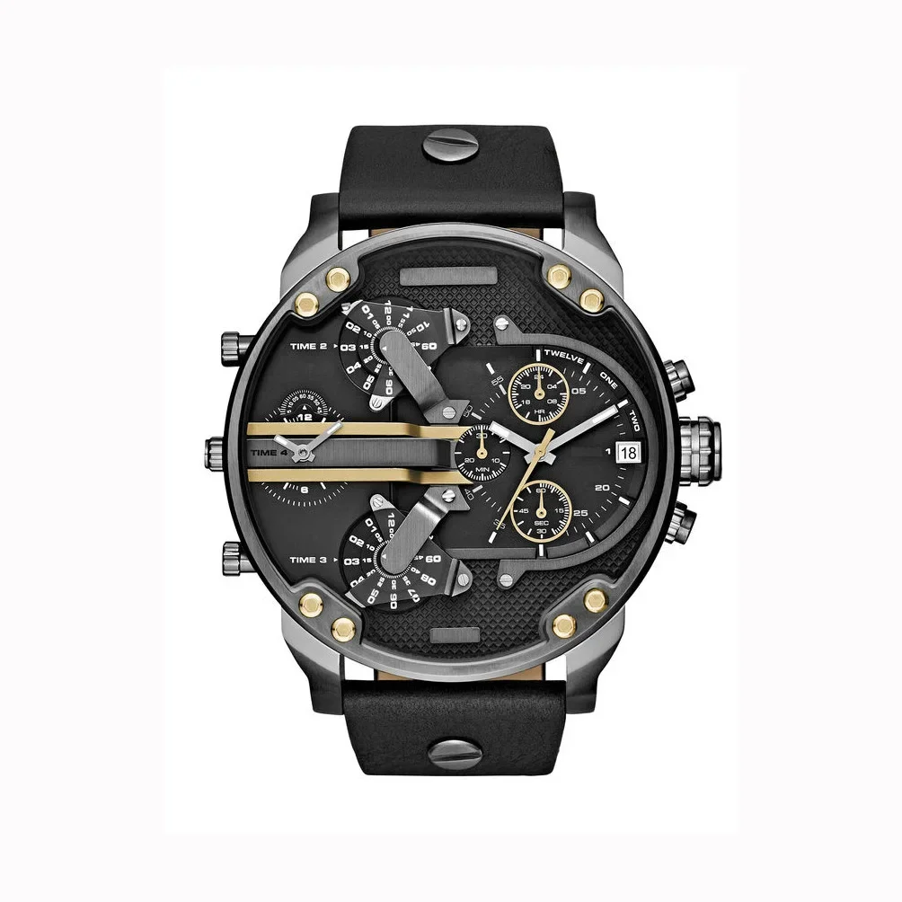 Fashionable Trendy Unique Casual Wristwatch Large Dial Alloy Steel Strap 7370 Movement Dz Watch Fashionable Trendy Unique Casual Wristwatch Large Dial Alloy Steel Strap 7370 Movement Dz Watch