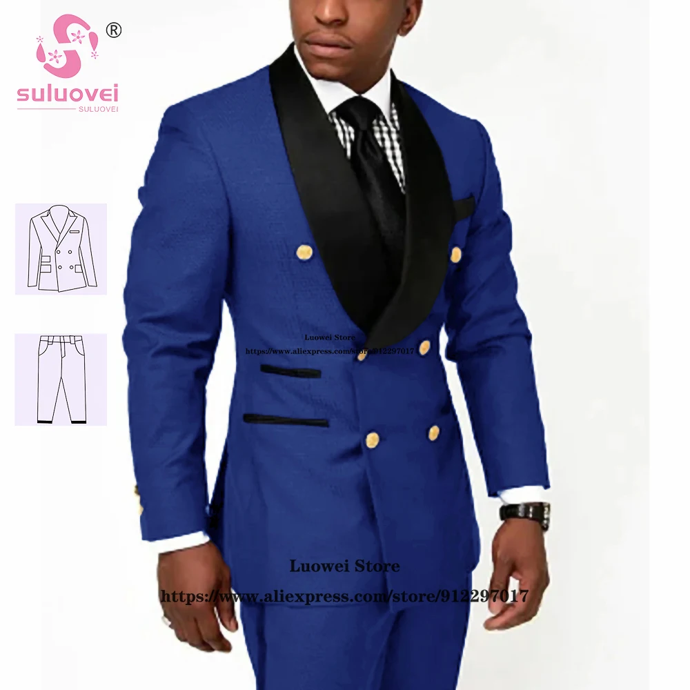 (Customized Size Color) Big Collar Wedding Tuxedo For Groom 2 Piece Pants Set Costume Homme Pour Mariage Formal Dinner Men Suits
(Customized Size Color) Big Collar Wedding Tuxedo For Groom 2 Piece Pants Set Costume Homme Pour Mariage Formal Dinner Men Suits