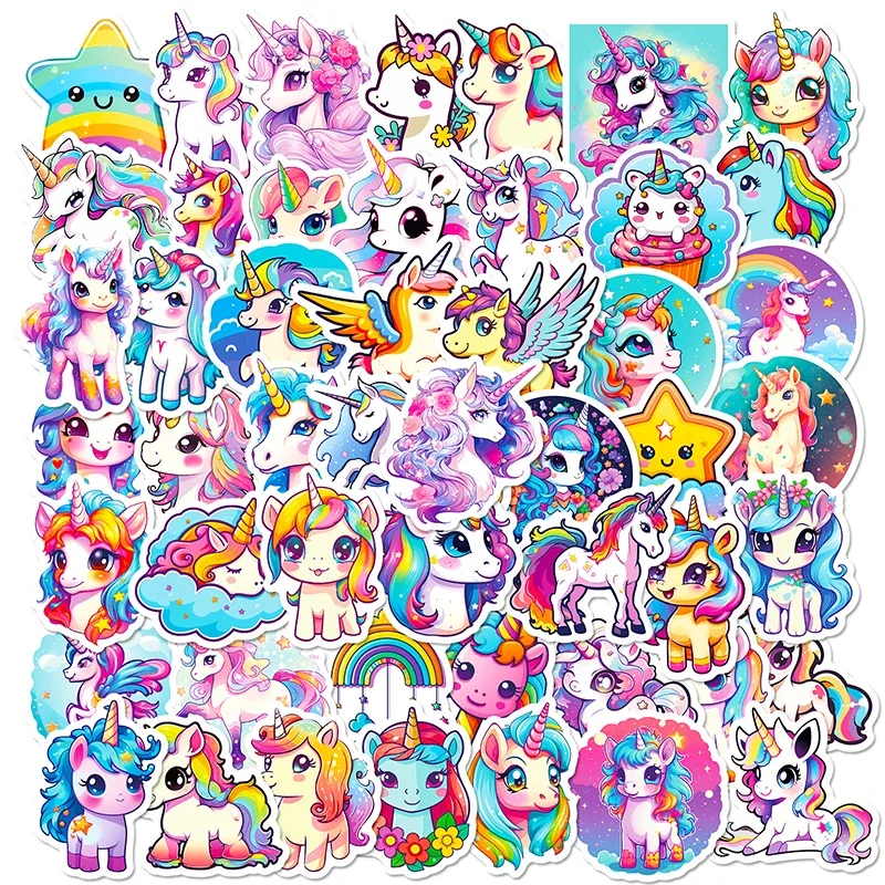 10/30/50PCS Unicorn Flight PVC Sticker Aesthetic Decoration Scrapbooking Children's Korean Stationery School Supplies for Kids
10/30/50PCS Unicorn Flight PVC Sticker Aesthetic Decoration Scrapbooking Children's Korean Stationery School Supplies for Kids