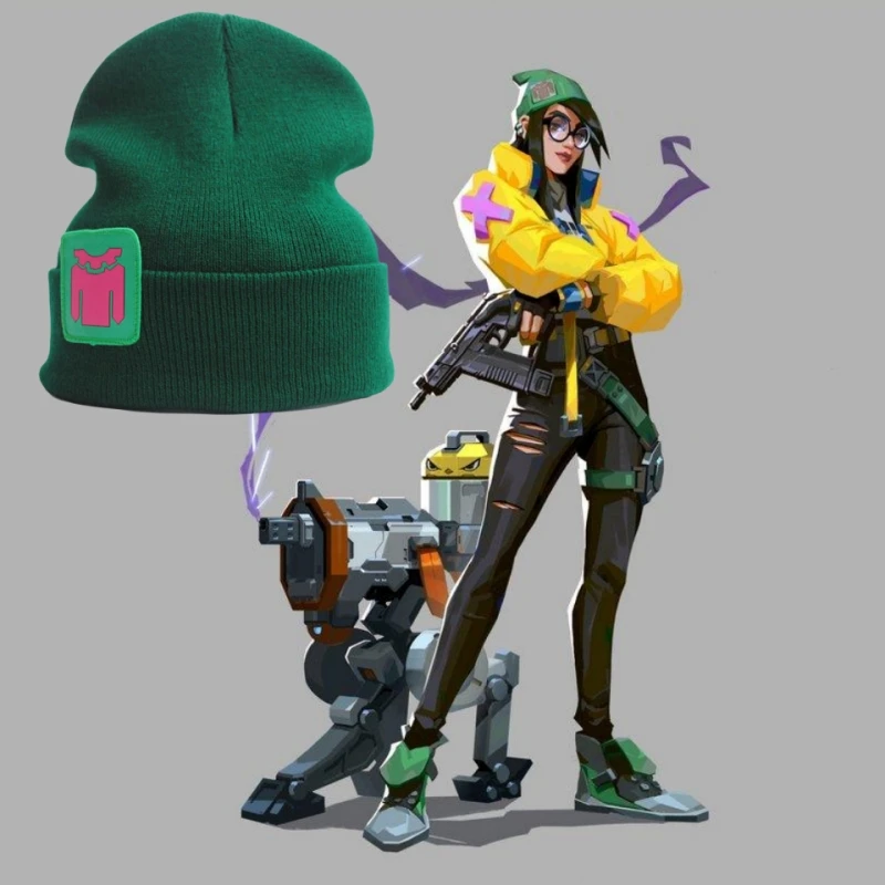 Valorant Killjoy Cosplay Hat Cap Kill Joy Knit Beanie Hat Halloween Carnival Costume Accessories Women Men Unisex
Valorant Killjoy Cosplay Hat Cap Kill Joy Knit Beanie Hat Halloween Carnival Costume Accessories Women Men Unisex