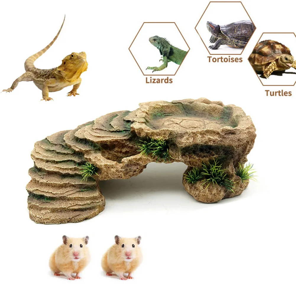 Pet Turtle Basking Platform Resin Rock Resting Platform Habitat Accessories For Aquarium Turtle Tank Decorations Ornaments
Pet Turtle Basking Platform Resin Rock Resting Platform Habitat Accessories For Aquarium Turtle Tank Decorations Ornaments