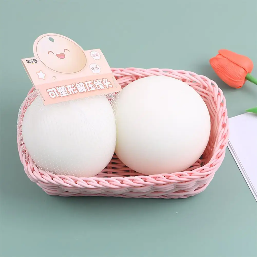 

Simulation Steamed Stuffed Bun Squeeze Toys Slow Rising Stress Relief Squishy Toys Antistress Funny Balls Bun Compression Models