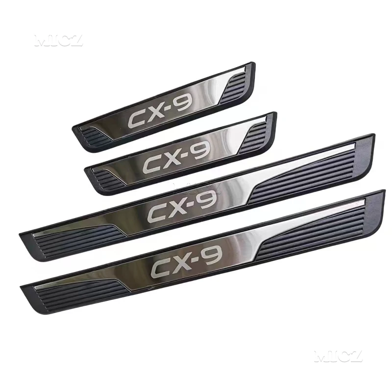 Для Mazda CX-9 CX9 аксессуар 2017-2021 2022 2023 Нержавеющая Накладка на порог автомобиля защитная накладка на педаль
Для Mazda CX-9 CX9 аксессуар 2017-2021 2022 2023 Нержавеющая Накладка на порог автомобиля защитная накладка на педаль