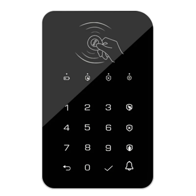 Entry Door Keyboard Password Lock 433MHz Frequency for Apartment House Office Wireless RFID Card Keyless Lock
Entry Door Keyboard Password Lock 433MHz Frequency for Apartment House Office Wireless RFID Card Keyless Lock
