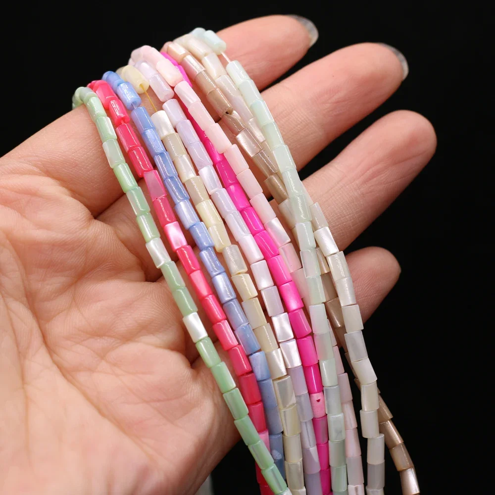 Natural Freshwater Shell Cylindrical Beaded Jewelry Making DIY Necklace Bracelet Accessories Gift
Natural Freshwater Shell Cylindrical Beaded Jewelry Making DIY Necklace Bracelet Accessories Gift
