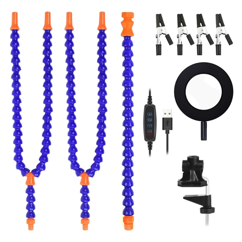 

Adjustable Gooseneck Soldering Aid Must Have for Electronics Enthusiasts Hobbyists R9UF