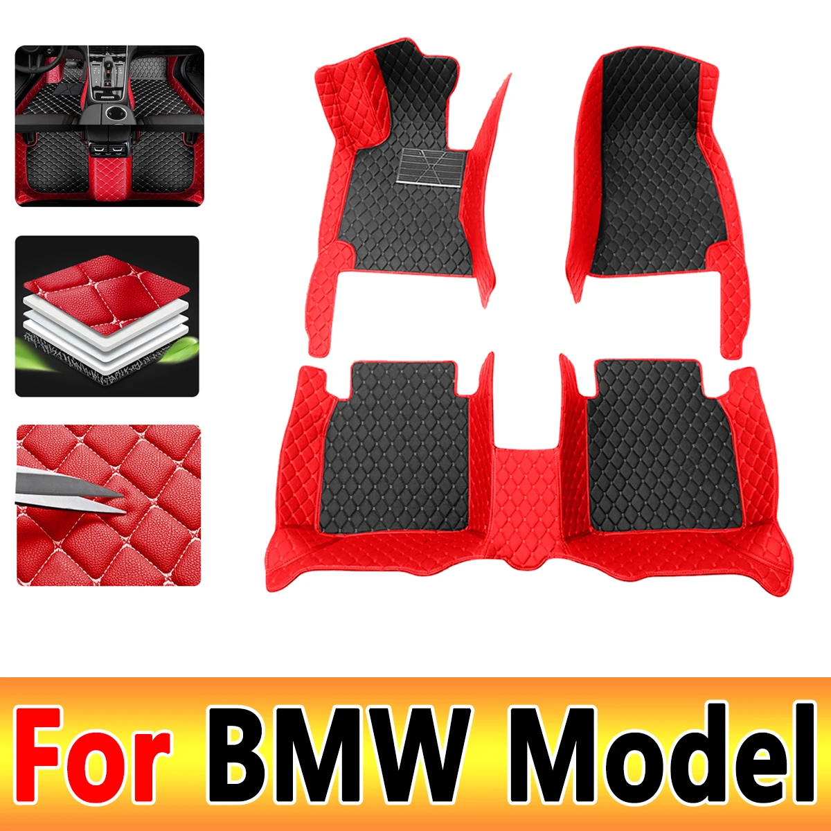 

Автомобильные коврики для BMW X4 F26 X5 E70 5seat X5 F15 5seat X5M F85 X6 E71 X6 F16 X6M F86 I3 I8 Z4, автомобильные аксессуары