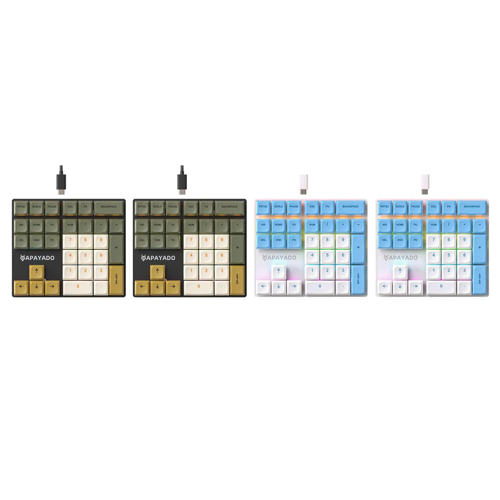 33 Keys Wired Mechanical Numeric Keypad Type C Number Pad Compact Anti Slip Ergonomic for Laptop Accountant Business PC Finance
33 Keys Wired Mechanical Numeric Keypad Type C Number Pad Compact Anti Slip Ergonomic for Laptop Accountant Business PC Finance